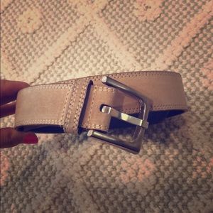 Tan belt 35 inches long
